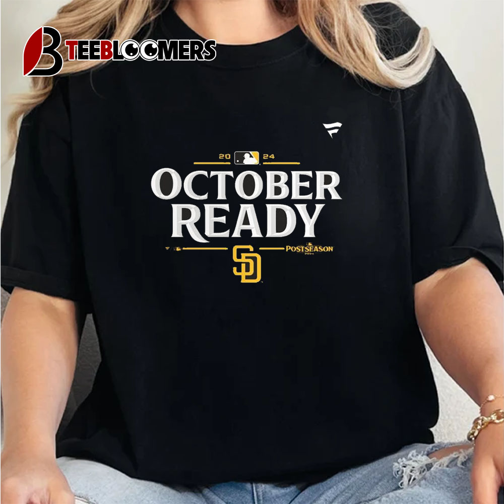 San Diego Padres 2024 October Ready Mlb Postseason Unisex Vintage T Shirt