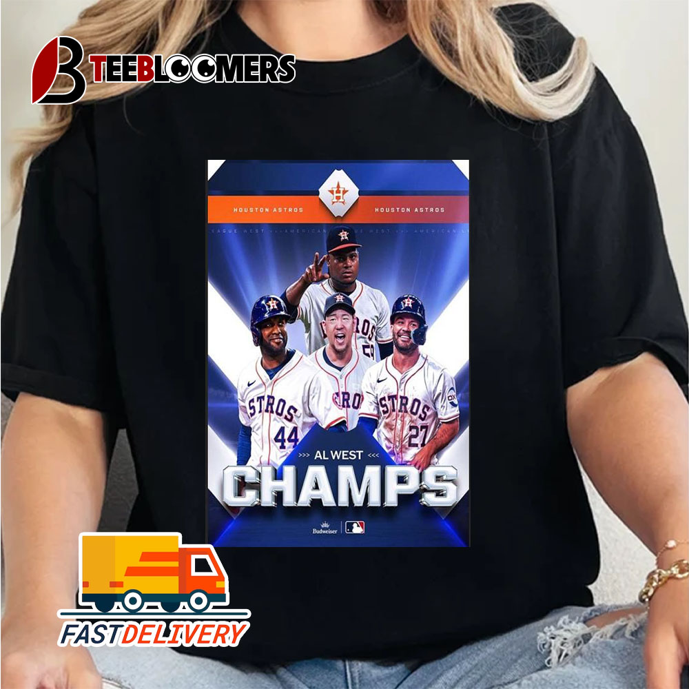 The Houston Astros Are Crowned 2024 AL West Champions Unisex Vintage T Shirt