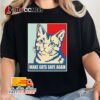 Trump Make Cat Safe Again Hat Poster Unisex Vintage T Shirt