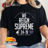 We Reign Supreme Washington State Cougars Vs Washington Huskies Score Unisex Vintage T Shirt