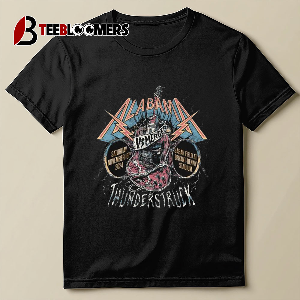 Alabama Crimson Tide Vs Mercer November 16th 2024 Saban Field At Bryant Denny Stadium T Shirt