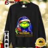 Baltimore Ravens Grinch Wearing Santa Hat Christmas 2024 Shirt 2