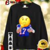 Buffalo Bills Josh Allen Thinking Emoji Shirt 2