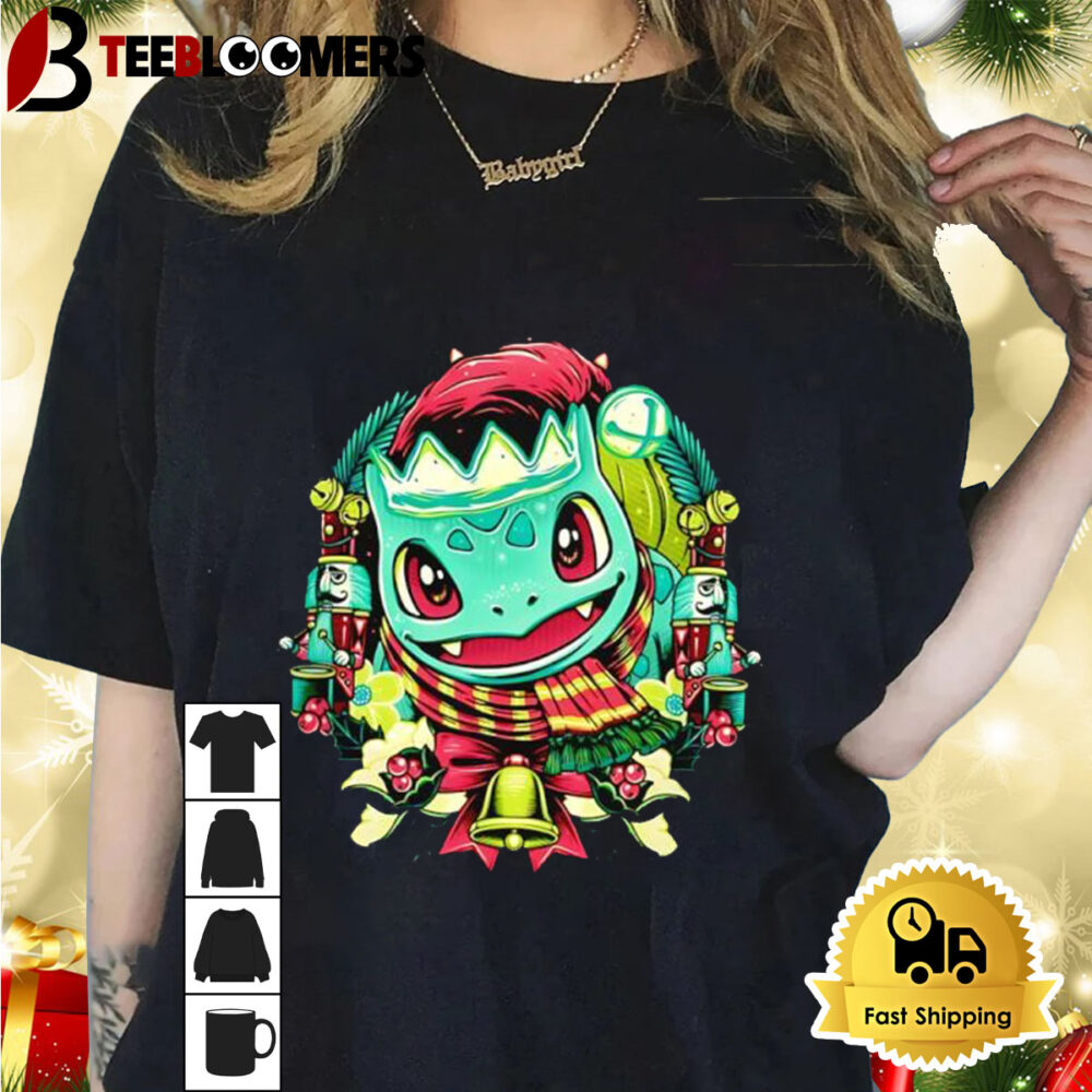 Bulbasaur Christmas Amphibian Shirt 1