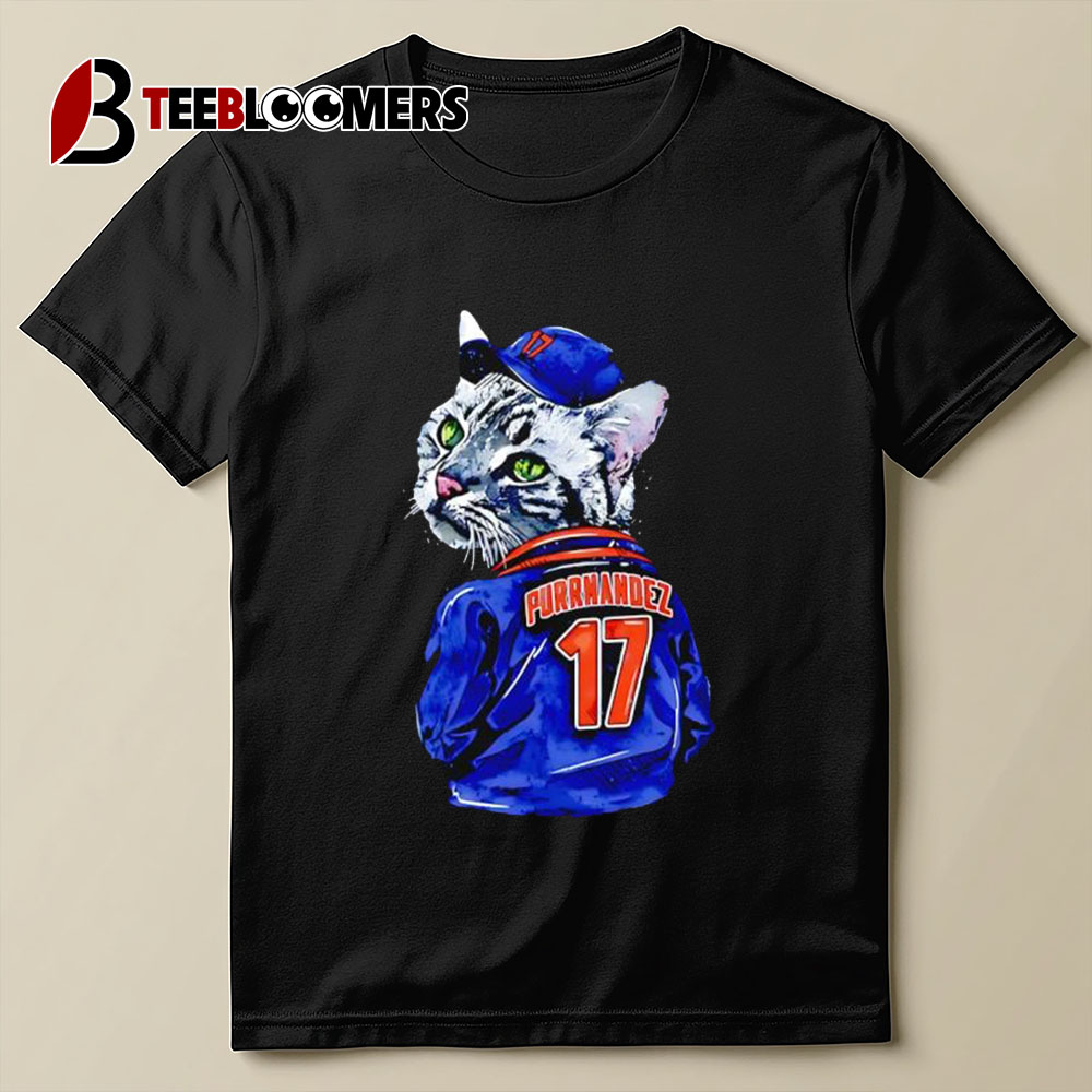 Cat Keith Hernandez New York Mets Purrnandez Jacke T Shirt