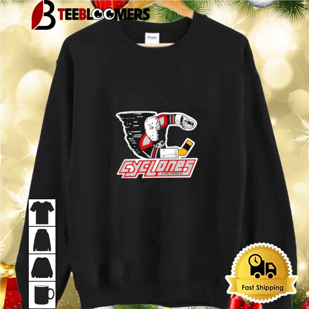 Cincinnati Cyclones Goalie Logo Shirt 2