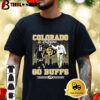 Colorado Buffaloes Go Uffs Skyline Signatures Shirt 3