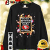 Dear Santa San Francisco 49ers Christmas Lights Shirt 2