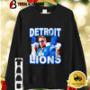 Detroit Lions Jared Goff Blue Ski Mask Shirt 2