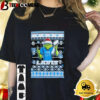 Detroit Lions X Grinch Christmas With Super Bowl Trophy Ugly Christmas Shirt 1