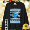 Detroit Lions X Grinch Christmas With Super Bowl Trophy Ugly Christmas Shirt 2