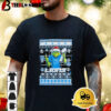 Detroit Lions X Grinch Christmas With Super Bowl Trophy Ugly Christmas Shirt 3