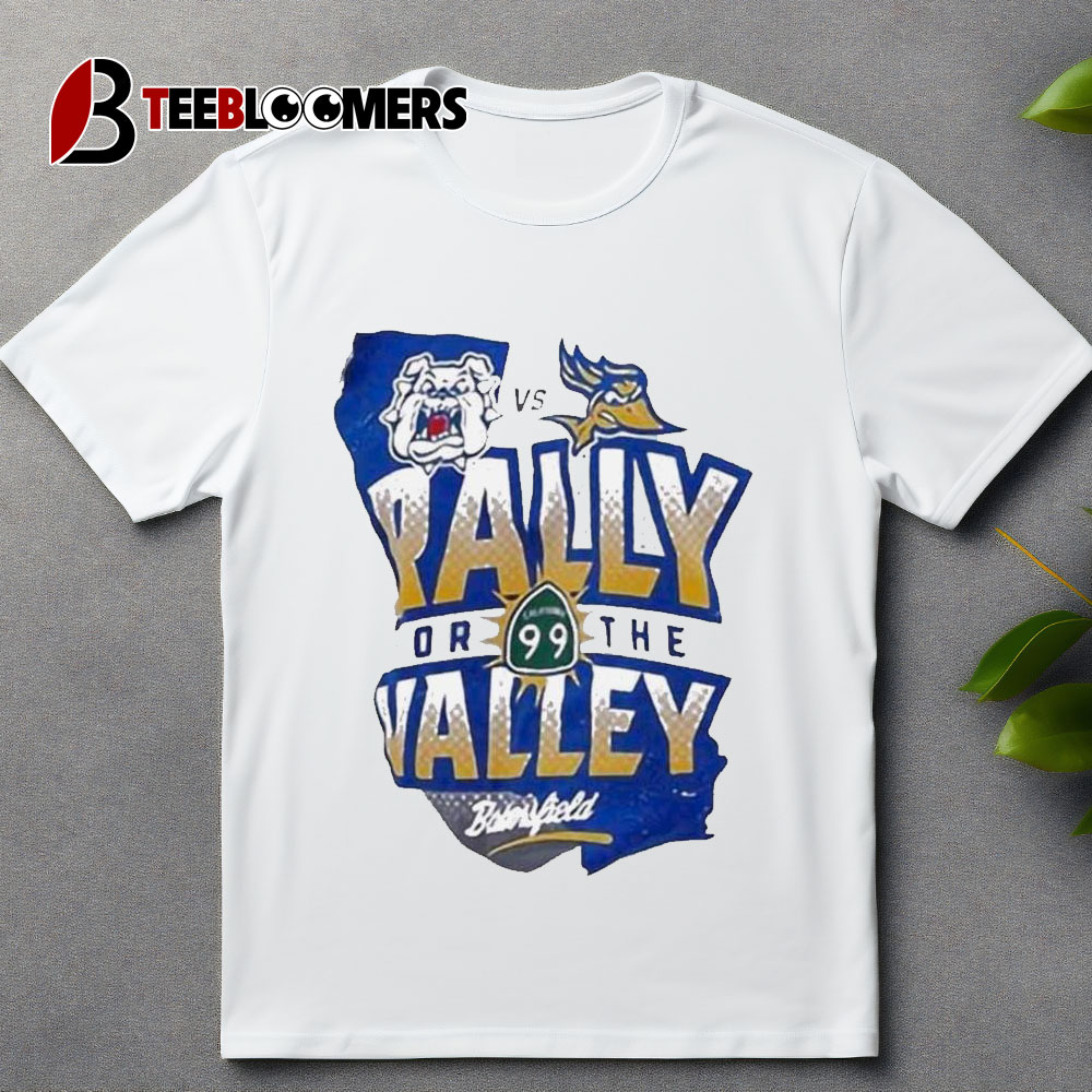 Georgia Bulldogs Vs Los Angeles Chargers Rally For The Valley Bakersfield T Shirt