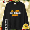 Green Bay Packers Eat Sleep Beat Chicago Repeat Shirt 2