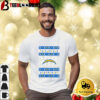 Holiday Lights Los Angeles Chargers Ugly Christmas Shirt 3