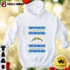 Holiday Lights Los Angeles Chargers Ugly Christmas Shirt 4