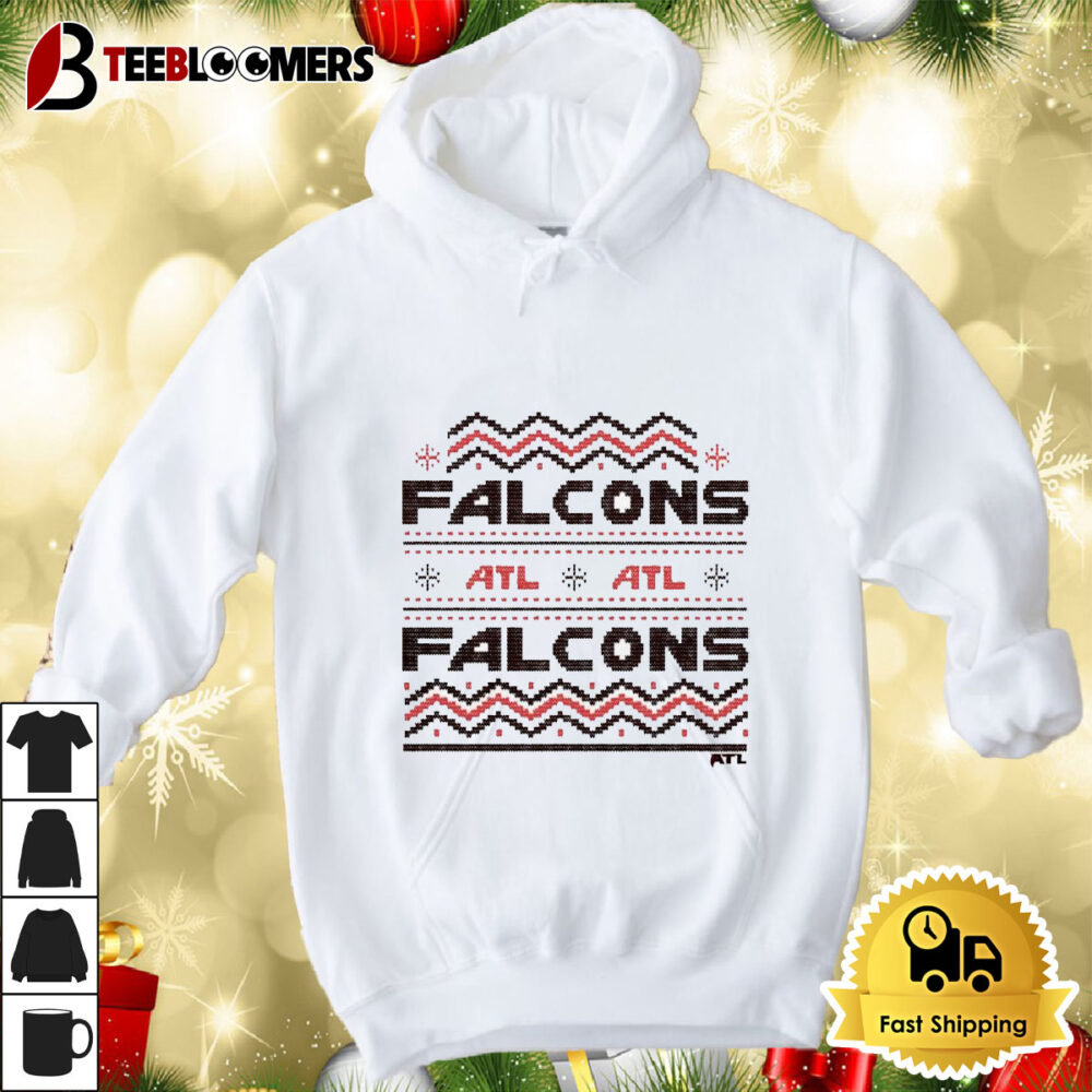 Holiday Season Atlanta Falcons Merry Christmas 2024 Ugly Shirt 4