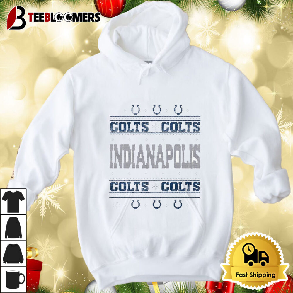 Holiday Season Indianapolis Colts Merry Christmas 2024 Ugly Shirt 4