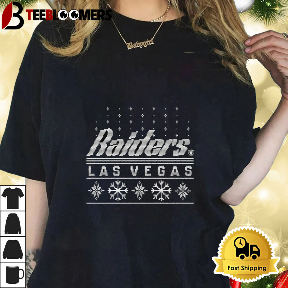 Holiday Season Las Vegas Raiders Merry Christmas 2024 Ugly Shirt 1