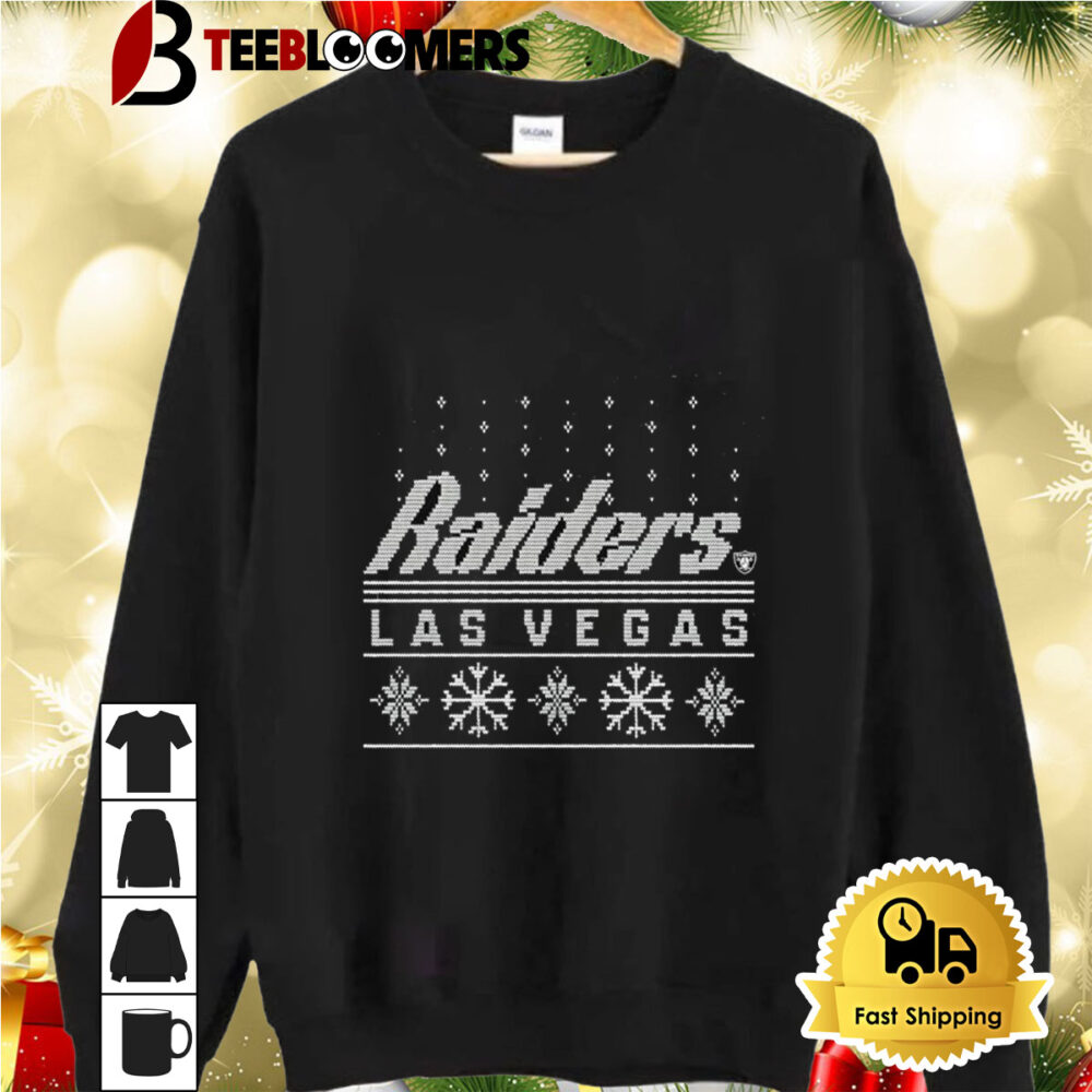 Holiday Season Las Vegas Raiders Merry Christmas 2024 Ugly Shirt 2