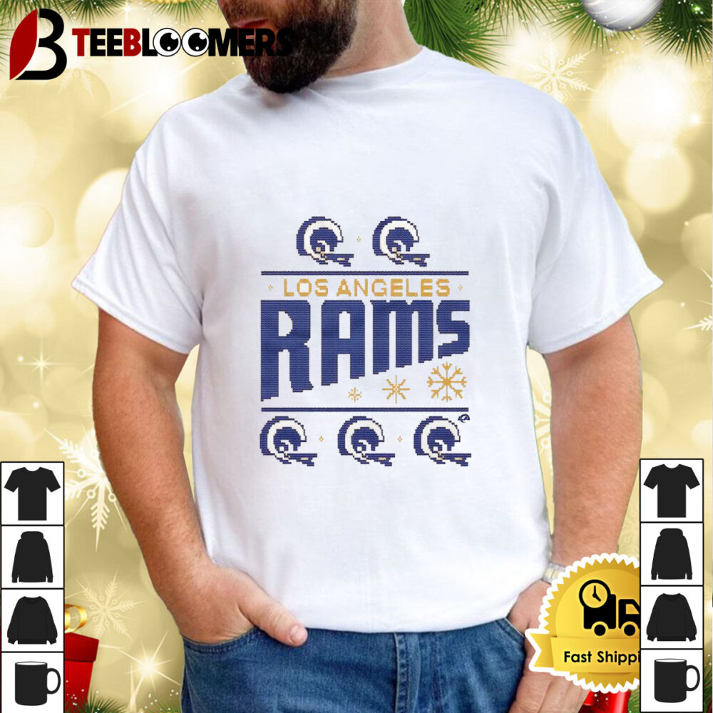 Holiday Season Los Angeles Rams Merry Christmas 2024 Ugly Shirt 1