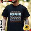 Holiday Season Miami Dolphins Merry Christmas 2024 Ugly Shirt 3