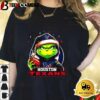 Houston Texans Grinch Wearing Santa Hat Christmas 2024 Shirt 1