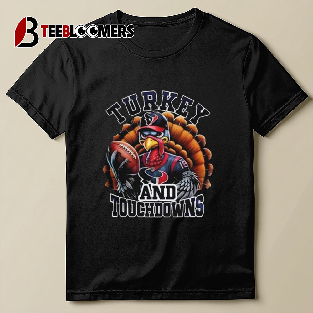 Houston Texans Happy Thanksgiving 2024 T Shirt