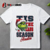 Houston Texans Merry Christmas The Grinch Tis The Texans Season 2024 T Shirt