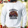 Houston Texans Nfl Happy Thanksgiving Turkey And Touchdowns Shirt 2