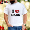 I Love Mark Spiderman Shirt 1