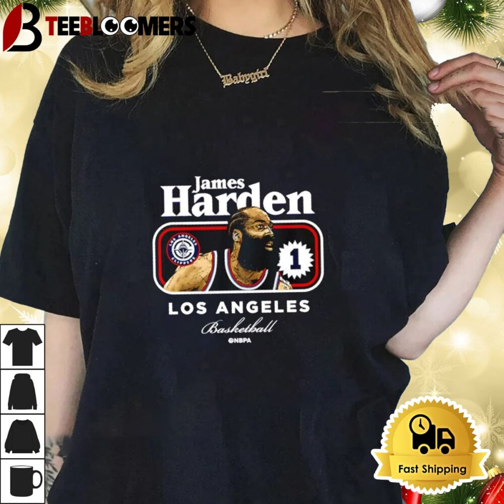 James Harden Los Angeles Clippers Cover Signature Shirt 1