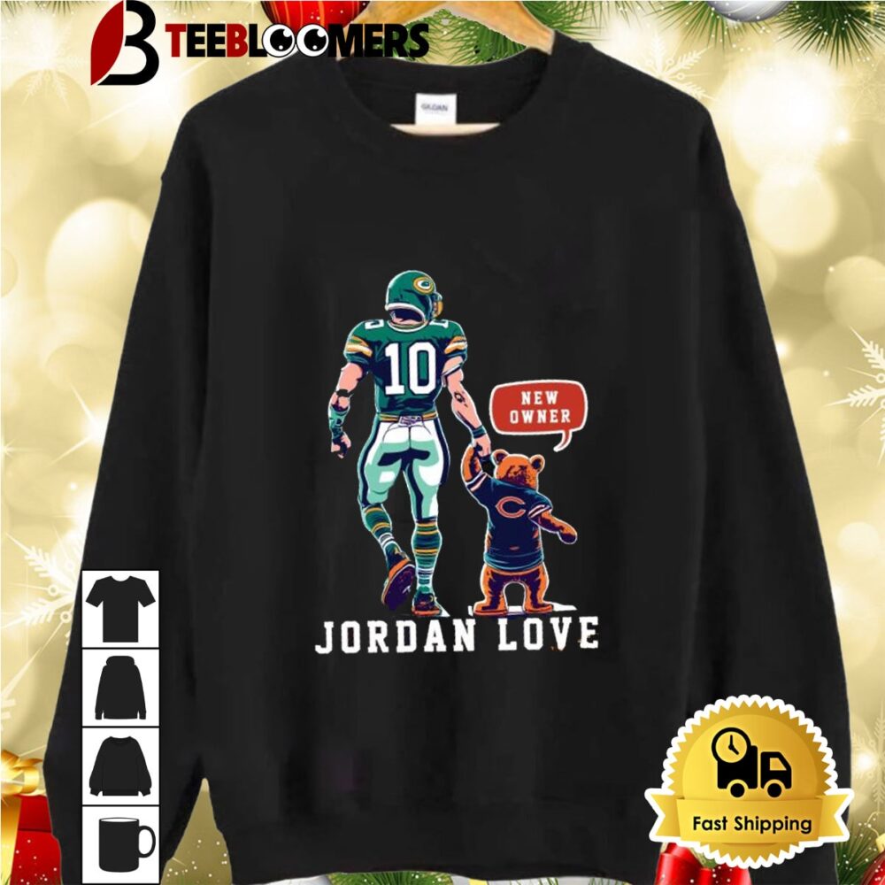 Jordan Love Chicago Bears New Owner Shirt 2