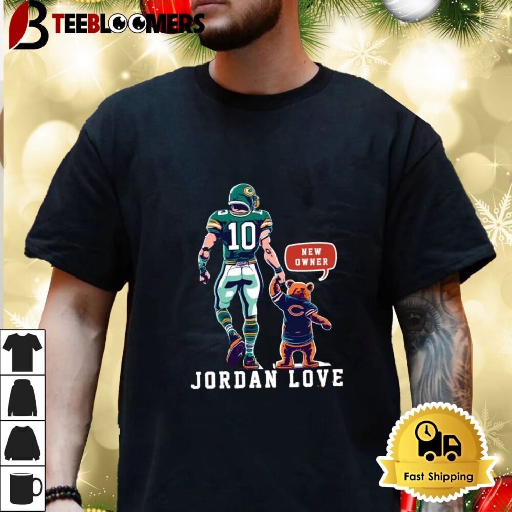 Jordan Love Chicago Bears New Owner Shirt 3