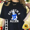 Josh Allen No 17 Buffalo Bills Fourth And Allen Shirt 1