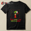 Kansas City Chiefs Christmas Touchdown Kanzuhcity Grinchmas T Shirt