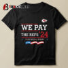 Kansas City Chiefs We Pay The Refs '24 Stop Being Poor T Shirt