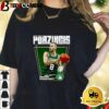 Kristaps Porzingis No 8 Boston Celtics Basketball Signature Shirt 1