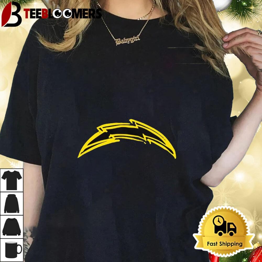 Los Angeles Chargers Art Logo Shirt 1