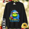 Los Angeles Chargers Grinch Wearing Santa Hat Christmas 2024 Shirt 2