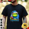 Los Angeles Chargers Grinch Wearing Santa Hat Christmas 2024 Shirt 3