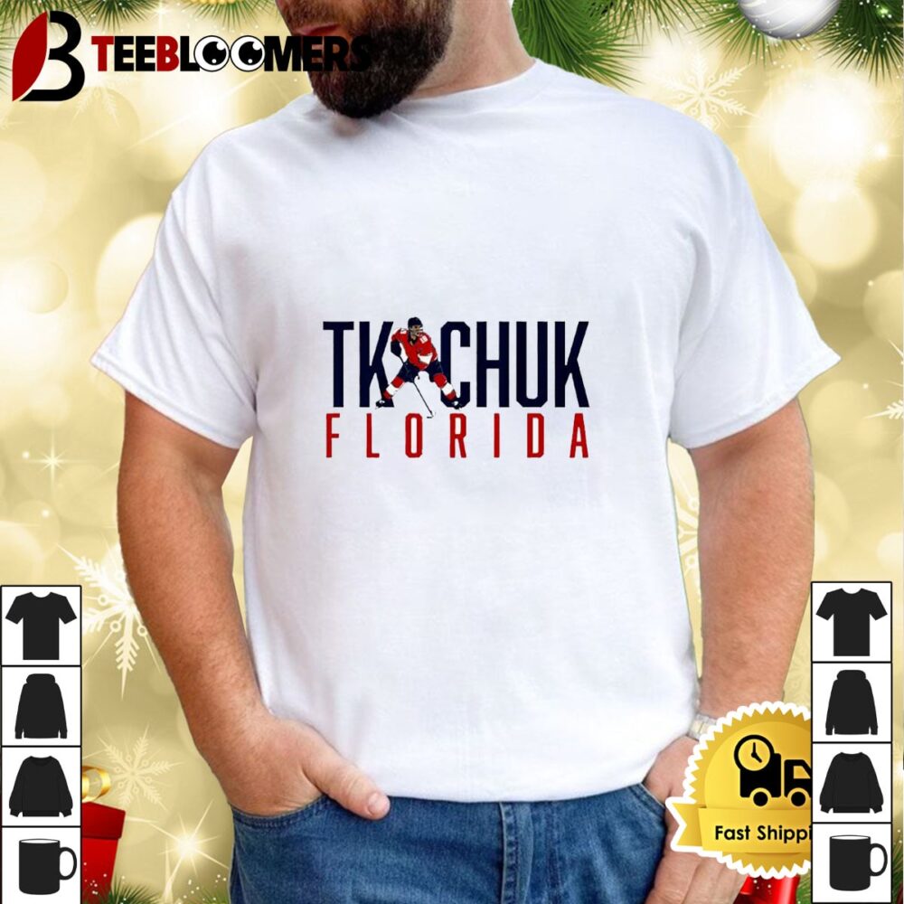 Matthew Tkachuk Florida Panthers Letter Star Shirt 1