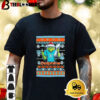 Miami Dolphins X Grinch Christmas With Super Bowl Trophy Ugly Christmas Shirt 3