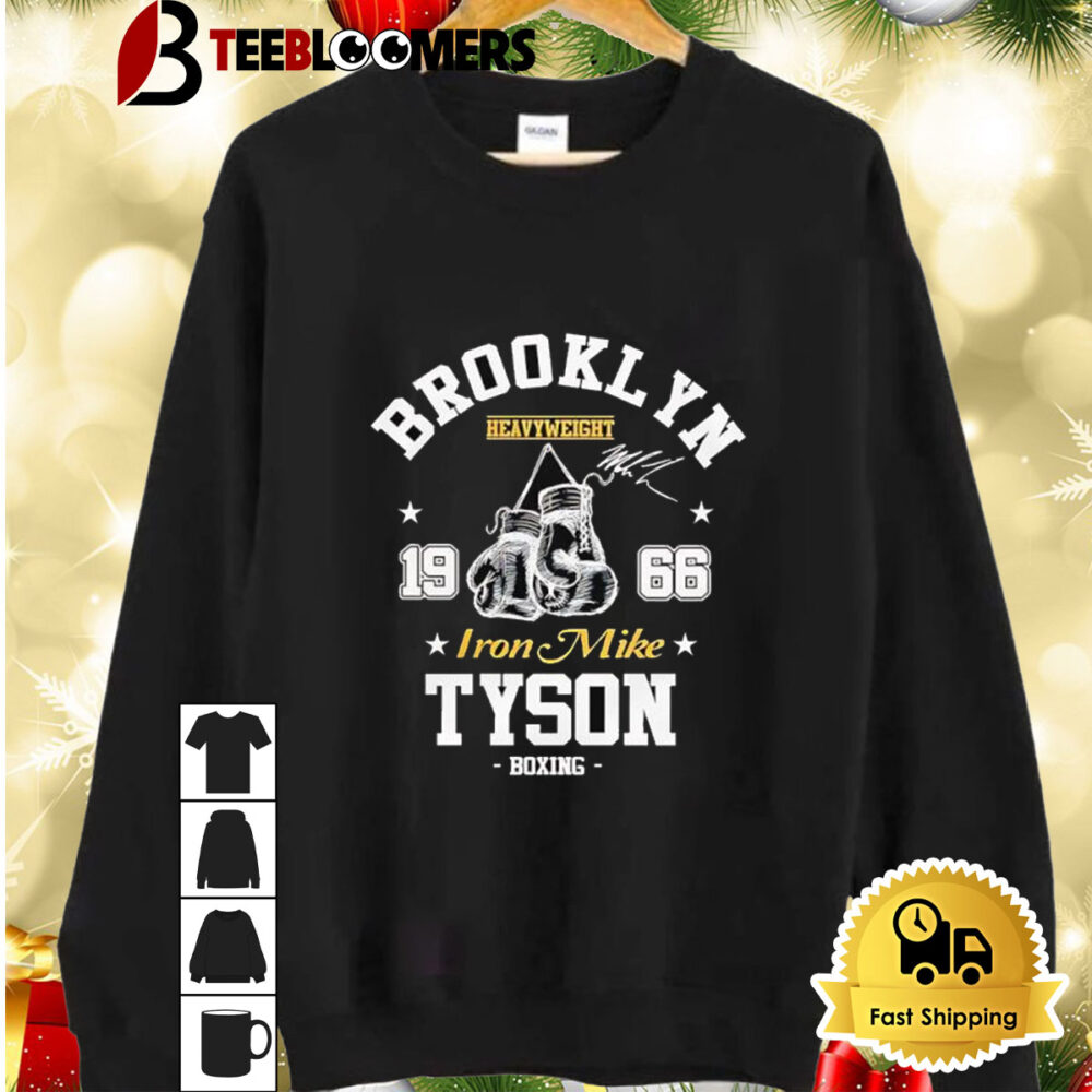 Mike Tyson Brooklyn Heavyweight 1966 Boxing Shirt 2