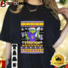 Minnesota Vikings X Grinch Christmas With Super Bowl Trophy Ugly Christmas Shirt 1