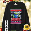 New England Patriots X Grinch Christmas With Super Bowl Trophy Ugly Christmas Shirt 2