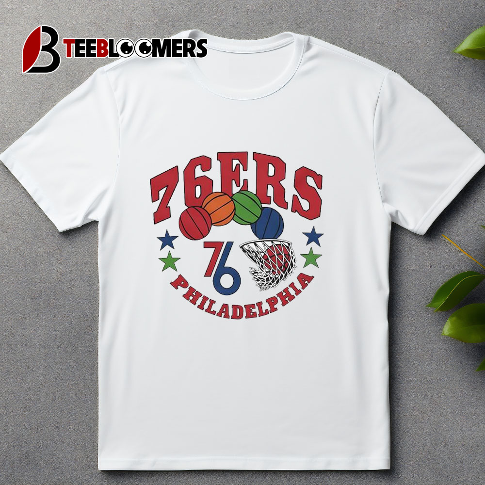 Philadelphia 76ers 2024 City Edition T Shirt