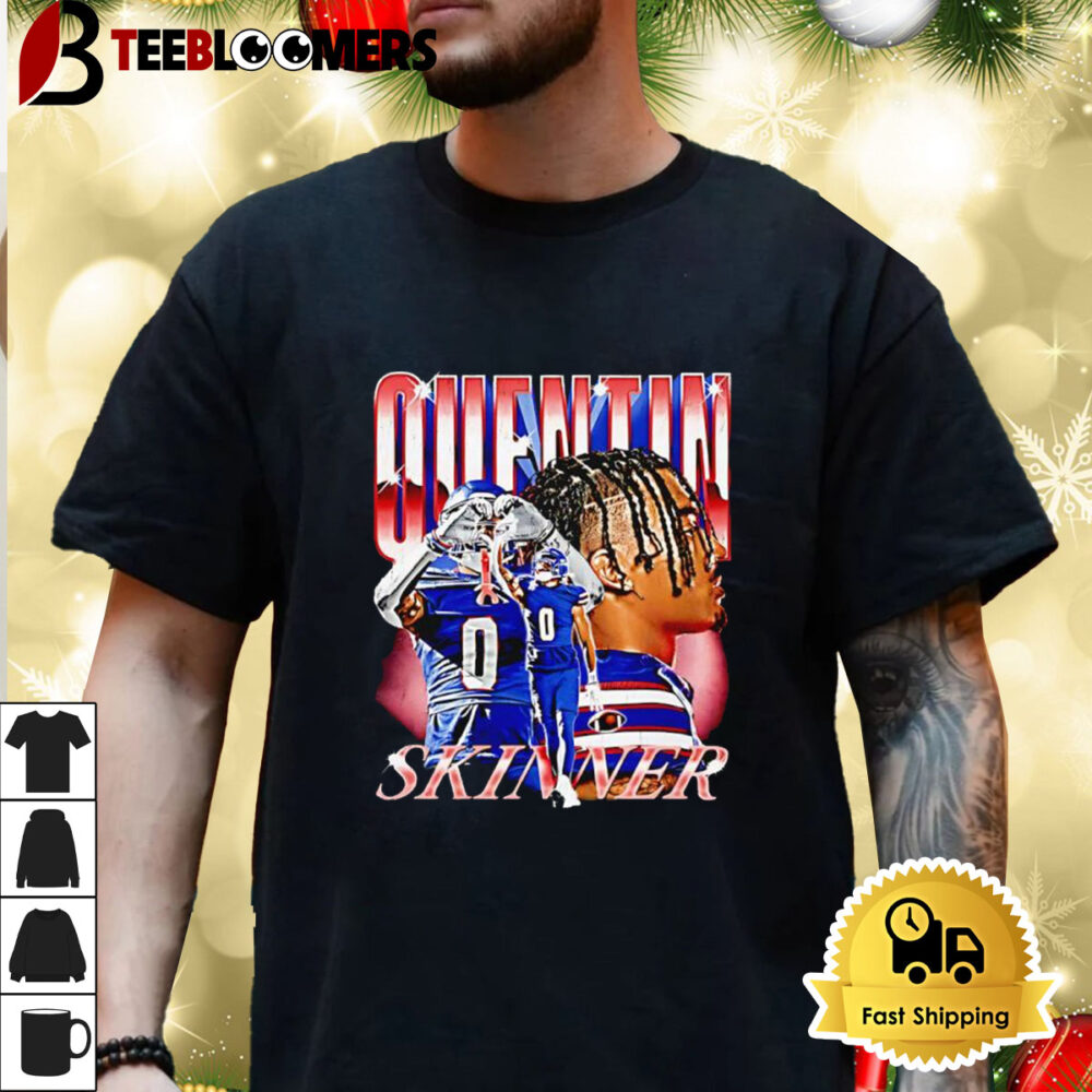 Quentin Skinner Kansas Jayhawks Football Graphic Shirt 3