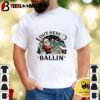 Santa Play Baseball Out Here Ballin Christmas Shirt 1