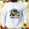 Santa Play Baseball Out Here Ballin Christmas Shirt 2